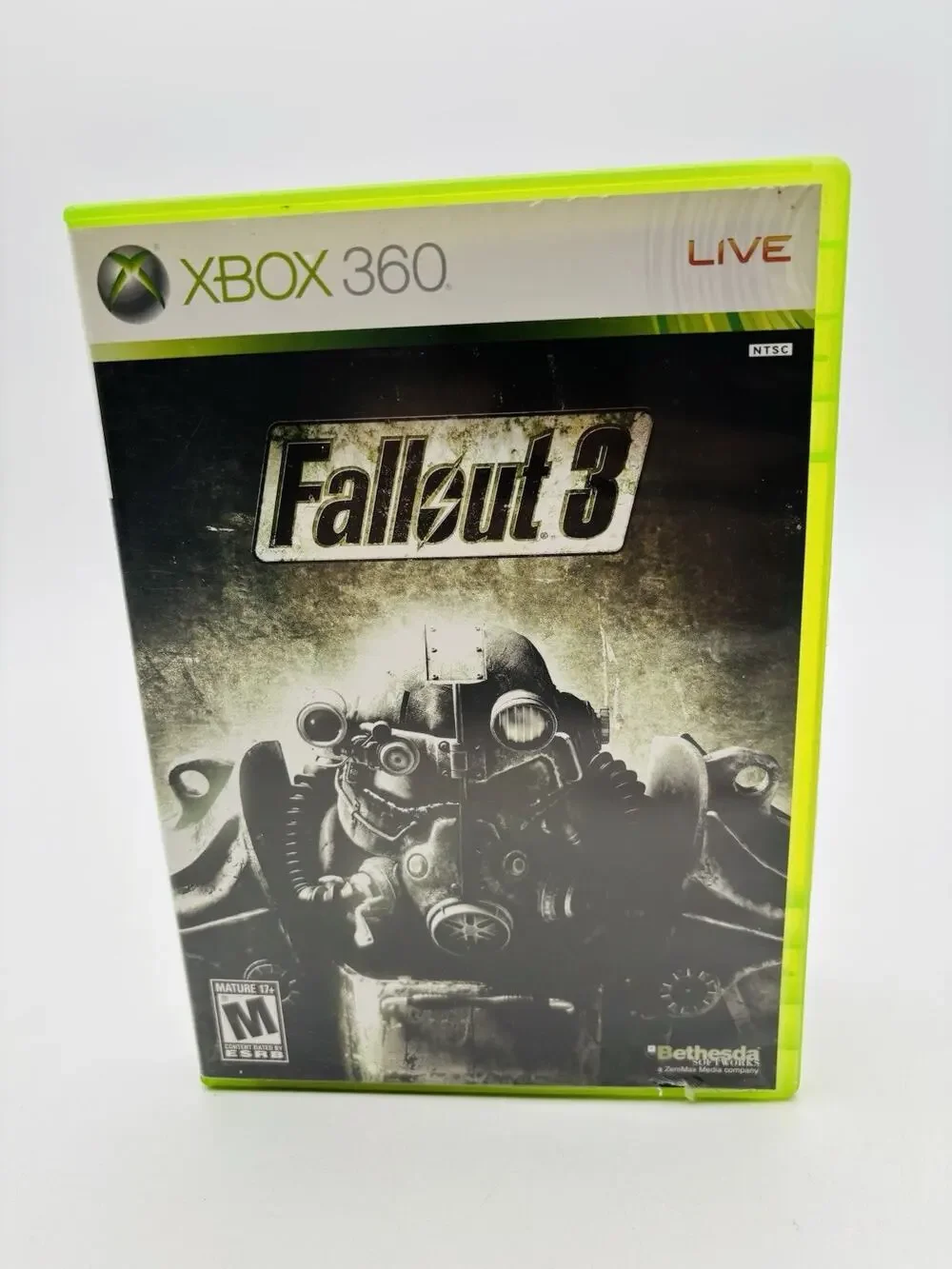 Fallout 3 (Microsoft Xbox 360, 2008) Complete w/ Manual - Tested Working VG Cond
